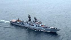 Tàu Admiral Panteleyev của Nga (Ảnh: AFP)