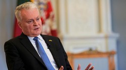 Tổng thống Lithuania Gitanas Nauseda (Ảnh: Reuters)