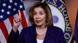 Chủ tịch Hạ viện Mỹ Nancy Pelosi dự kiến thăm Đài Loan trong ít giờ tới đây (Ảnh: Bloomberg)