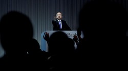 CEO của SoftBank Masayoshi Son tại một cuộc họp báo ở Tokyo, Nhật Bản (Ảnh: Reuters)