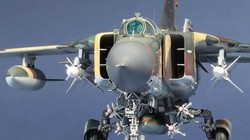Chiến đấu cơ MiG-23 bị coi là lỗi thời nhưng vẫn đượ Syria mua lại gần đây (Ảnh: Pinterest)