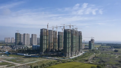 Khủng hoảng bất động sản gây ra quan ngại đối với nền kinh tế Trung Quốc và toàn cầu (Ảnh: Bloomberg)