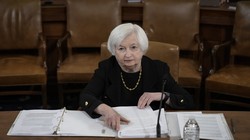 Bộ trưởng Tài chính Mỹ Janet Yellen hối thúc các bên tiến tới thoả thuận về trần nợ (Ảnh: Getty)