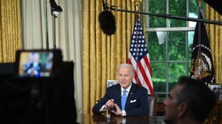 Tổng thống Mỹ Joe Biden phát biểu tại Phòng Bầu dục (Ảnh: WSJ)