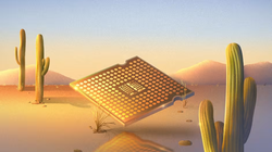 TSMC đã đầu tư 40 tỉ USD để xây dựng nhà máy chip trên sa mạc bang Arizona, Mỹ (Ảnh: Barrons)