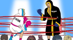 Cuộc đối đầu giữa Amazon và TikTok Shop ở Mỹ đang ngày càng khốc liệt (Ảnh: WSJ)