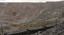 Một mỏ đất hiếm ở khu tự trị Nội Mông của Trung Quốc (Ảnh: Kyodo)