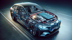 Pin hóa học kép Gemini của công ty Mỹ đạt phạm vi kỷ lục 966 km trong một lần sạc trên xe BMW. Ảnh ONE