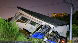 Thiệt hại từ trận động đất ở Nhật Bản tuần trước không quá nghiêm trọng, nhưng mối đe dọa từ một trận động đất lớn bắt nguồn từ Rãnh Nankai vẫn còn (Ảnh: Kyodo)