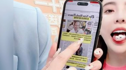 Một KOL Trung Quốc đã bị cấm sử dụng mạng xã hội vì bán thực phẩm bổ sung sức khỏe như thuốc chữa ung thư. Ảnh: SCMP.