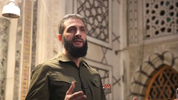 Abu Mohammed al-Jolani, thủ lĩnh của Hayat Tahrir al-Sham. Ảnh: AFP.