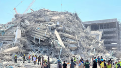 Những cảnh tượng kinh hoàng sau trận động đất mạnh 7,7 độ richter ở Myanmar