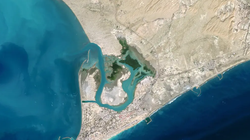 Jask, còn được gọi là Bandar-e Jask, là một thị trấn cảng phía nam Iran, nằm trên Vịnh Oman, ngay bên ngoài Eo biển Hormuz. Ảnh: Getty.