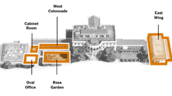 Ông Trump "dát vàng" Nhà Trắng: Đập tường, lát đá Vườn Hồng, xây ballroom hàng trăm mét vuông