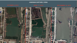 Hình ảnh vệ tinh tiết lộ bí mật quân sự của Trung Quốc