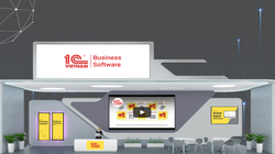 Mẫu gian hàng triển lãm tại sự kiện ITU Virtual Digital World 2020.