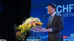 Thứ trưởng Bộ KH&CN Trần Văn Tùng phát biểu bế mạc Techfest năm 2020.