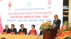 Thủ tướng Nguyễn Xuân Phúc phát biểu tại Đại hội.