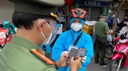 Công an siết chặt kiểm soát dịch. Ảnh minh họa: VNE.