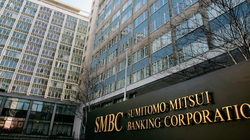 Trụ sở chính tại Tokyo của SMBC (Ảnh: Getty Images)