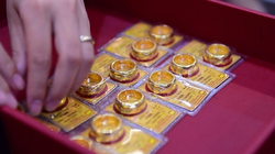 Vàng nhẫn Bảo tín Minh Châu tăng đến 700.000 đồng/lượng so với phiên sáng hôm qua. Ảnh minh hoạ.