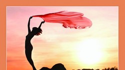 Tác phẩm Hoàng hôn đỏ của NSNA Thái Phiên