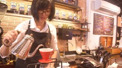 Pha cà phê là một nghệ thuật (Ảnh HB)