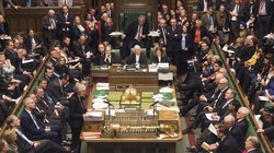 Một phiên bỏ phiếu của Hạ viện về Brexit. (Ảnh: THX/TTXVN)
