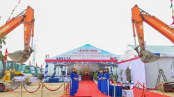 Lễ Khởi công xây dựng Khu nhà ở xã hội tại phường Quảng Thành, Thành phố Thanh Hóa. 