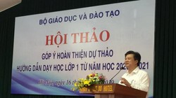 Thứ trưởng Bộ GD&ĐT Nguyễn Hữu Độ, Ảnh - GD&TĐ