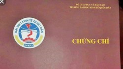 Chứng chỉ ngoại ngữ của ĐH Kinh tế quốc dân  