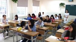 Học sinh nghe giảng. Ảnh: Minh Thúy