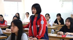 Một học sinh dự thi trong kỳ thi tuyển sinh vào lớp 10. Ảnh: Minh Thúy