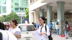 Thí sinh dự thi THPT quốc gia 2019. Ảnh: Minh Thúy