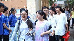 Thí sinh dự thi. Ảnh: Minh Thúy