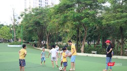 Trẻ em vui chơi. Ảnh: Minh Thúy