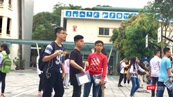 Thí sinh dự thi THPT quốc gia 2019