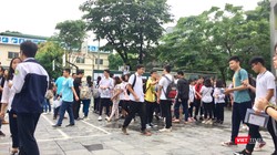 Thí sinh dự thi THPT quốc gia 2019. Ảnh: Minh Thúy