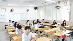 Thí sinh dự thi THPT quốc gia 2019. Ảnh: Minh Thúy