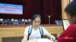 Em Ngô Thu Hà - Thủ khoa ngành Y khoa, Trường ĐH Y Hà Nội. Ảnh: Minh Thúy