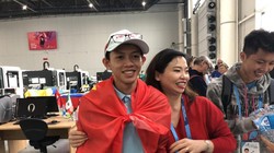 Thí sinh Trương Thế Diệu. Ảnh: Tổng cục Giáo dục nghề nghiệp