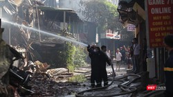 Chữa cháy tại Công ty cổ phần Bóng đèn phích nước Rạng Đông.