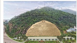 Phối cảnh "Lạc Long Quân - Âu Cơ và cội nguồn sức mạnh đại đoàn kết dân tộc". Ảnh: Sở Văn hóa - Thể thao Bình Định.