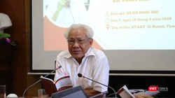 GS. Hồ Ngọc Đại. Ảnh: Minh Thúy.