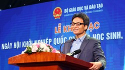 Phó Thủ tướng Vũ Đức Đam phát biểu tại lễ khai mạc. Ảnh: VGP