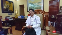 PGS. TS. Nguyễn Duy Ánh – Giám đốc Bệnh viện Phụ sản Hà Nội. Ảnh: Minh Thúy