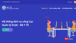 Hệ thống dịch vụ công Cục Quản lý Dược (Bộ Y tế)