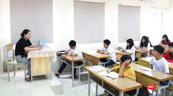 Học sinh trong giờ học. Ảnh: Minh Thúy 