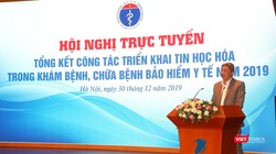 PGS. TS. Nguyễn Trường Sơn – Thứ trưởng Bộ Y tế phát biểu tại hội nghị. Ảnh: Minh Thúy 