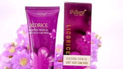 Kem dưỡng trắng da body licorice. Ảnh: Internet